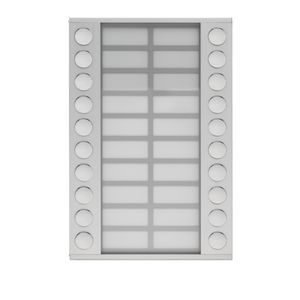 Uitbreidingsmodule 20 bellen in 2 rijen opb.buitenpost 20mm