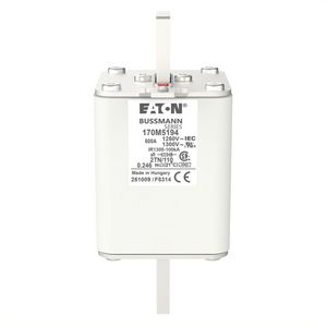 Zekering hoge snelheid 500A AC 1250V 100kA 2 61x75x1 VVE=3