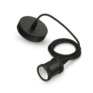 Doos a 4st.CORD/modern/E27/black 1CT EU RF