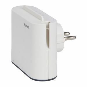 Contactstop hoek zijaansluiting 4x2P 2,5A en USB A+C VVE=10