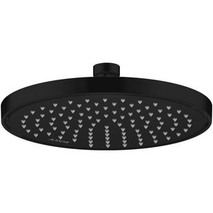 AXOR hoofddouche 220 1 straalsoort EcoSmart+ mat zwart
