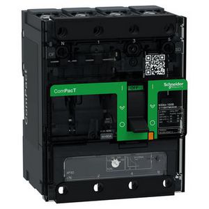 Vermogenschakelaar NSXm160B 25kA AC 4P3D 80A TMD ComPact