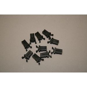 Zak a 10st. Kliksluiting voor mantel 15033S