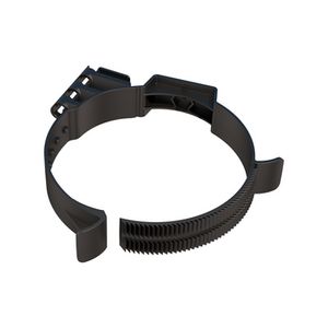 Rolux muurbeugel 100-131 PP zwart