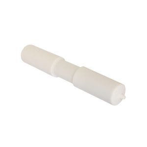 Closetrol houder met veer KS wit