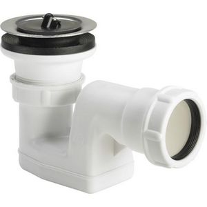 Douchebaksifon m. plug /stop v. 52mm gat