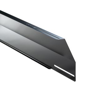 Winddeflector achter 1900mm zwart FlatFix Fusion 1007212-B