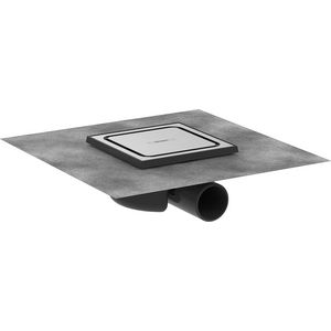 RainDrain Spot doucheput 150/150 Brushed Stainless Steel