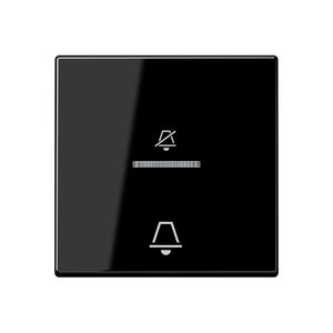 Hotelschakelwip A500 zwart buitenmont.