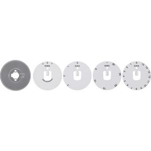 Set symboolschijven draaiknop Accessoires