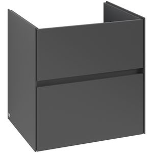 Wastafelonderkast Collaro 611x610x480mm Graphite C143B0VR