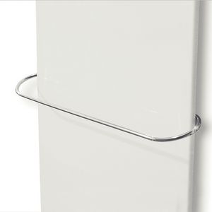 Rechte handdoekbeugel polished stainless steel (l=570