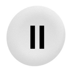 Kapje voor verzonken drukknop WitII" VVE=10