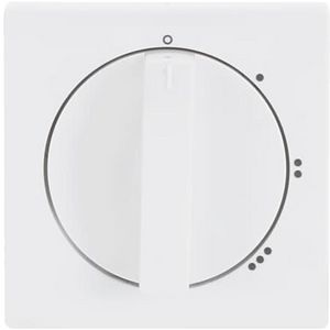 Centraalplaat v 3 standen schak 2710U s-studiowit (2542 DR/01-84)