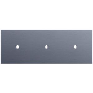 Afdekplaat 3-voud horiz. 71mm centerafst. 226-57701