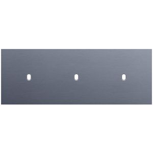 Afdekplaat 3-voud horiz. 71mm centerafst. 226-57701