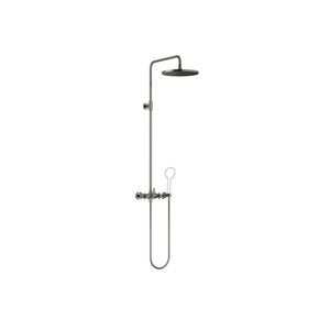 TARA Showerpipe z.handdouche 300mm Dark Chrome