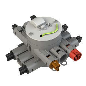 Stekerbare centraaldoos CW75-E6