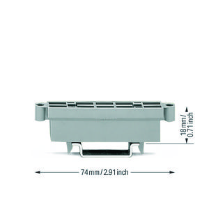 Verzameldrager dwarsbruggen dwarsbruggen van de ser VVE=25