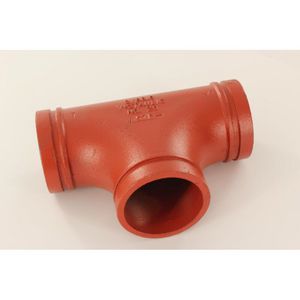 T-stuk groef 20 oranje, 3"x88,9mm