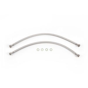 Set Flex. slang 3/8" X 3/8" 30cm + 2x fiberring 3/8