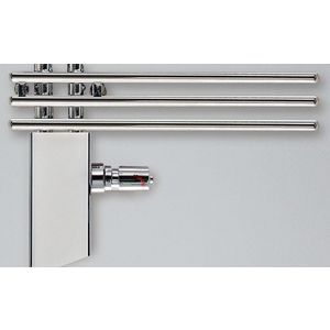 Aansluitarmatuur Yucca (kort) L=170 verchroomd