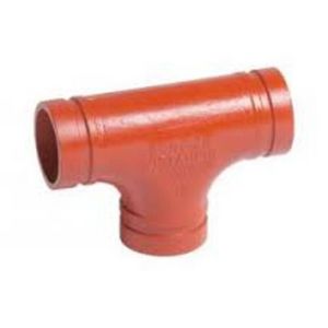 T-stuk groef 20 oranje, 4"x114,3mm