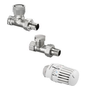 Thermostaatkr. set recht model DN 15 therm. afsl. 1703164