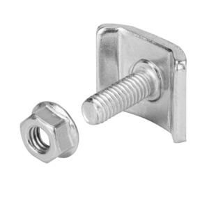CONNECTOR ACHTER-GELASTE BOUT EN MOER-AFWERKING EZ VVE=100
