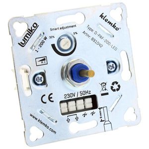 Universele leddimmer faseafsnijding tussen 1-200W