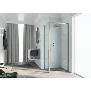 Kuadra 2 G 67 verst.67-71cm helder glas rvs-look