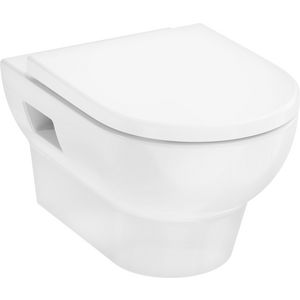Wandcloset Set 540 GladeLake S AquaChannel Flush + closetzitting wit