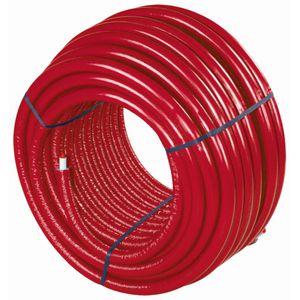 Rol a 100m. Meerlagenbuis Uni Pipe PLUS iso. S4 16x2mm rood
