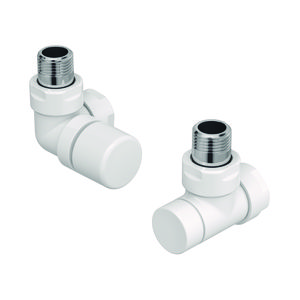 Kranenset type I set deco radiatorkraan links RAL9016