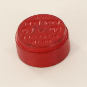 Eindkap groef 60 rood, 1.1/4"x42,4mm