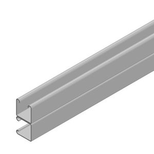 NX0130V Montagerail gesloten 2x41x41x2,5 A/Z L=6m