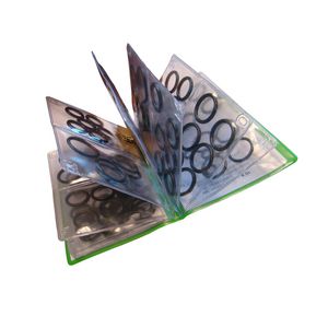 Assortiment Baby groen Boekje met O-ringen