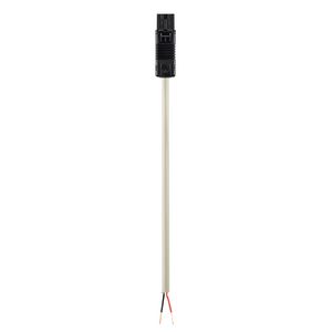 Aansluitsnoer BST14I3 male 0,5mm² 100cm ECA zwart VVE=100