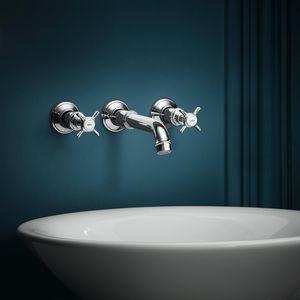 Afbouwdeel AXOR Montreux kleurset inbouw 3-gats wastafel chroom