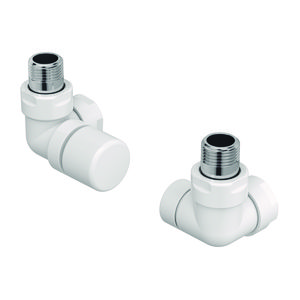 Kranenset type F set dubbel haaks kraan links RAL9016