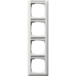 Afdekraam 4-voudig verticaal TK Gira Standard 55 zuiver wit m