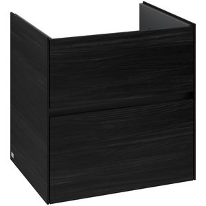 Wastafelonderkast Collaro 611x610x480mm Black Oak C14300AB