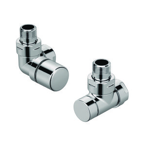 Kranenset type I set deco radiatorkraan links verchroomd