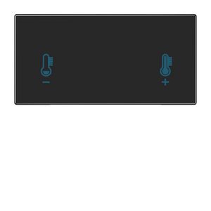 Displayknop met tempsymbool LS4093KRMTSD