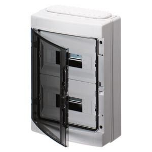VERDEELKAST DUITSE STANDAARD (12X2) 24MOD IP65 KLEMMENBLOK