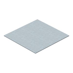 Blinddeksel voor GES4 in montagedeksel 205x205x3