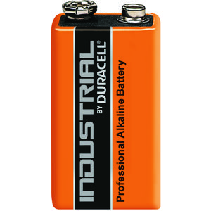 Doos a 10 batterijen 9V 6LR61 blok Duracell industrial