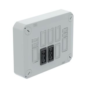 Stekerbare deksel voor kabeldozen 150x116x60 Poly lich