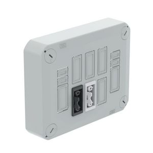 Stekerbare deksel voor kabeldozen 150x116x60 Poly lich