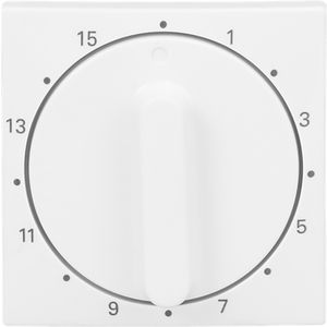 Centraalplaat + greep voor 1070U 15min SI-B-alpinwit (1770-914-103)